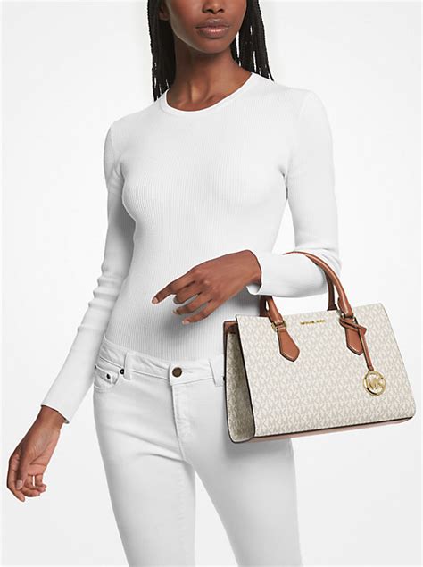 michael kors 87550541|Sheila Medium Logo Satchel .